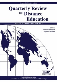 Enlarge image Cover: Quarterly Review of Distance Education - IAP - Information Age Publishing