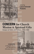 Cover: Concern for Church Mission and Spiritual Gifts - Wipf & Stock Publishers