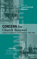 Cover: Concern for Church Renewal - Wipf & Stock Publishers