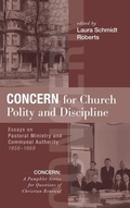 Cover: Concern for Church Polity and Discipline - Wipf & Stock Publishers