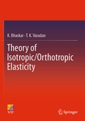 Cover: Theory of Isotropic/Orthotropic Elasticity - Springer