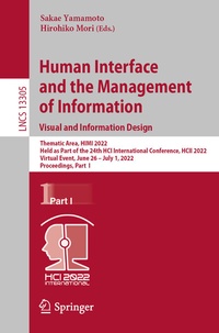 Abbildung von: Human Interface and the Management of Information: Visual and Information Design - Springer