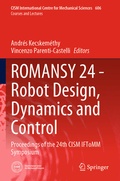 Cover: ROMANSY 24 - Robot Design, Dynamics and Control - Springer