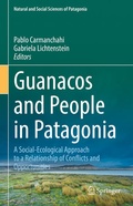 Cover: Guanacos and People in Patagonia - Springer