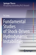 Cover: Fundamental Studies of Shock-Driven Hydrodynamic Instabilities - Springer