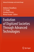 Cover: Evolution of Digitized Societies Through Advanced Technologies - Springer