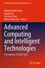 Cover: Advanced Computing and Intelligent Technologies - Springer