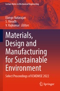 Cover: Materials, Design and Manufacturing for Sustainable Environment - Springer