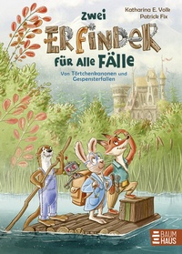 Abbildung von: Zwei Erfinder für alle Fälle - Von Törtchenkanonen und Gespensterfallen - Baumhaus