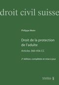 Cover: Droit de la protection de l'adulte - Schulthess Juristische Medien