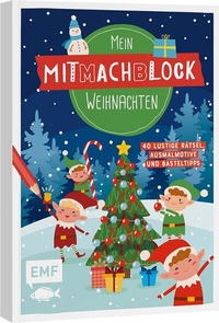 Abbildung von: Mein Mitmachblock Weihnachten - Edition Michael Fischer / EMF Verlag