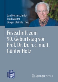 Abbildung von: Festschrift zum 90. Geburtstag von Prof. Dr. Dr. h.c. mult. Günter Hotz - Springer Vieweg