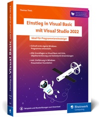 Abbildung von: Einstieg in Visual Basic mit Visual Studio 2022 - Rheinwerk