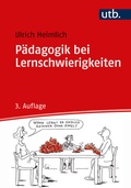 Cover: P&auml;dagogik bei Lernschwierigkeiten - UTB