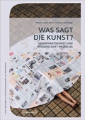 Cover: Was sagt die Kunst? - transcript