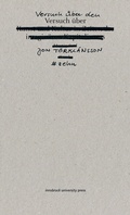 Cover: Versuch &uuml;ber den Versuch &uuml;ber - innsbruck university press
