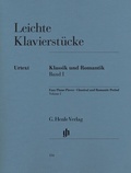 Cover: Klaviermusik (Auswahlband) - Leichte Klavierst&uuml;cke - Klassik und Romantik, Band I - Henle, G&uuml;nter