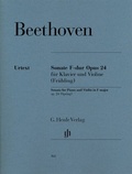 Cover: Ludwig van Beethoven - Violinsonate F-dur op. 24 (Fr&uuml;hling) - Henle, G&uuml;nter