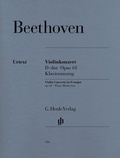 Cover: Ludwig van Beethoven - Violinkonzert D-dur op. 61 - Henle, G&uuml;nter