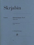 Cover: Alexander Skrjabin - Klaviersonate Nr. 8 op. 66 - Henle, G&uuml;nter