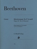 Cover: Ludwig van Beethoven - Klaviersonate Nr. 17 d-moll op. 31 Nr. 2 (Sturmsonate) - Henle, G&uuml;nter
