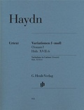 Cover: Joseph Haydn - Variationen f-moll (Sonate) Hob. XVII:6 - Henle, G&uuml;nter