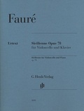 Cover: Gabriel Faur&eacute; - Sicilienne op. 78 - Henle, G&uuml;nter