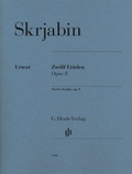 Cover: Alexander Skrjabin - Zw&ouml;lf Et&uuml;den op. 8 - Henle, G&uuml;nter