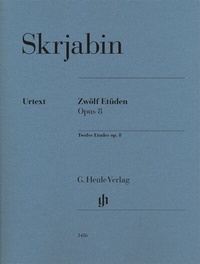 Abbildung von: Alexander Skrjabin - Zwölf Etüden op. 8 - Henle, Günter