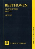 Cover: Ludwig van Beethoven - Klaviertrios, Band I - Henle, G&uuml;nter