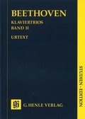 Cover: Ludwig van Beethoven - Klaviertrios, Band II - Henle, G&uuml;nter