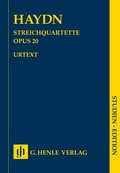 Cover: Joseph Haydn - Streichquartette Heft IV op. 20 (Sonnenquartette) - Henle, G&uuml;nter