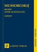Cover: Modest Mussorgski - Bilder einer Ausstellung - Henle, G&uuml;nter