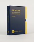 Cover: Johannes Brahms - Die Symphonien - 4 B&auml;nde im Schuber - Henle, G&uuml;nter