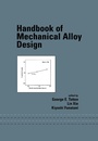 Cover: Handbook of Mechanical Alloy Design - CRC Press