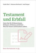 Abbildung von: Testament und Erbfall - C.H.BECK