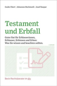 Abbildung von: Testament und Erbfall - C.H.BECK