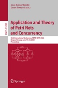 Cover: Application and Theory of Petri Nets and Concurrency - Springer