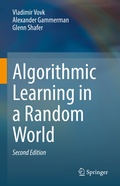Cover: Algorithmic Learning in a Random World - Springer