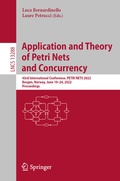 Cover: Application and Theory of Petri Nets and Concurrency - Springer