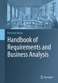 Cover: Handbook of Requirements and Business Analysis - Springer