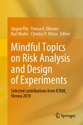 Cover: Mindful Topics on Risk Analysis and Design of Experiments - Springer