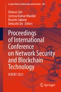 Cover: Proceedings of International Conference on Network Security and Blockchain Technology - Springer