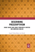 Cover: Describing Prescriptivism - Routledge