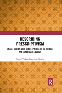 Enlarge image Cover: Describing Prescriptivism - Routledge