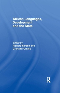 Enlarge image Cover: African Languages, Development and the State - Routledge