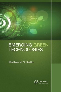 Enlarge image Cover: Emerging Green Technologies - CRC Press