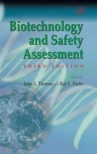 Enlarge image Cover: Biotechnology and Safety Assessment - Academic Press