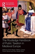 Cover: The Routledge Handbook of Public Taxation in Medieval Europe - Routledge