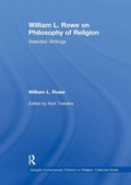 Cover: William L. Rowe on Philosophy of Religion - Routledge